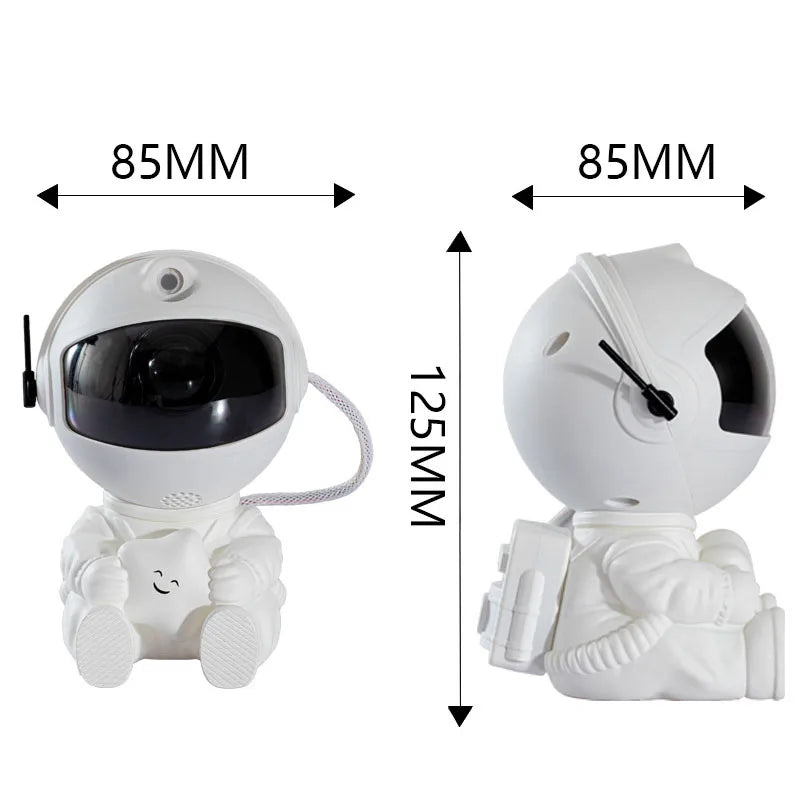 Star Projector Galaxy Night Light Astronaut Space Projector Starry Nebula Ceiling LED Lamp for Bedroom Home Decorative Kids Gift