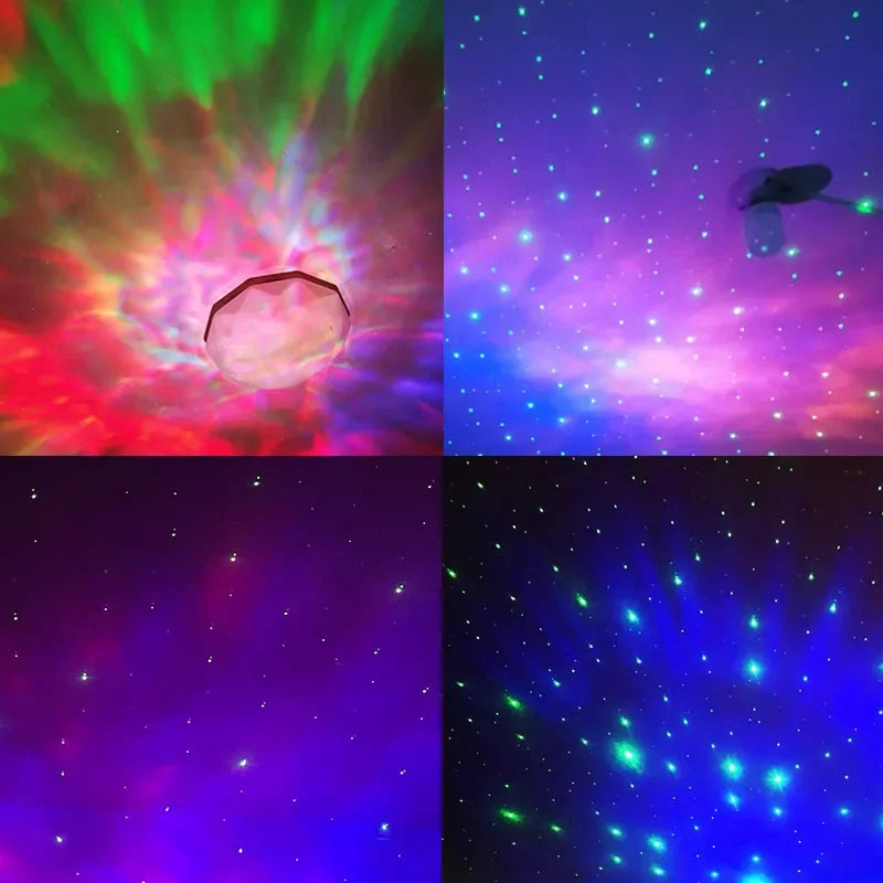 Star Projector Galaxy Night Light Astronaut Space Projector Starry Nebula Ceiling LED Lamp for Bedroom Home Decorative Kids Gift