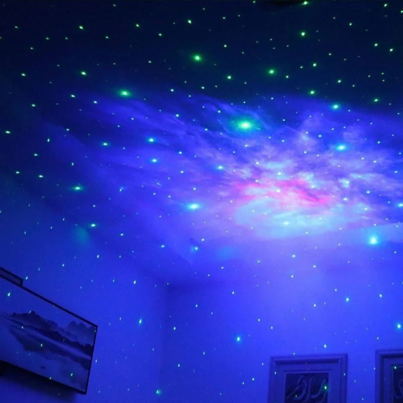 Star Projector Galaxy Night Light Astronaut Space Projector Starry Nebula Ceiling LED Lamp for Bedroom Home Decorative Kids Gift
