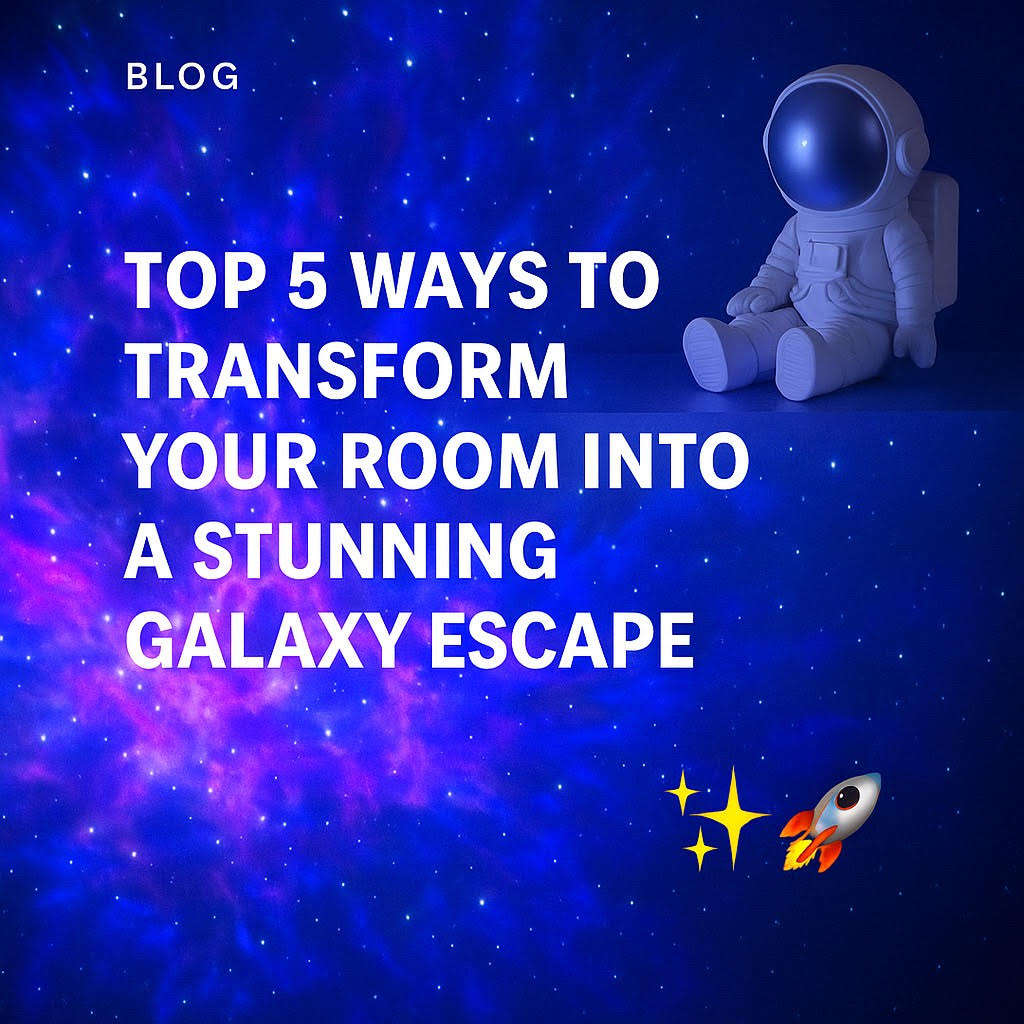 Top 5 Ways to Transform Your Room into a Stunning Galaxy Escape ✨🚀”