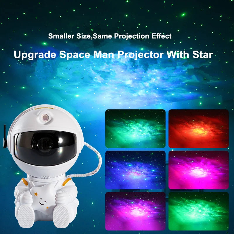 Galaxy Projector Led Night Light Star Projector Astronaut Projector Galaxy Light for Home Decorative Bedroom Children Kids Gift
